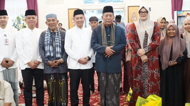 Bupati Dillah Hikmah Sari Sambut Safari Ramadhan Pemprov Jambi di Bumi Sepucuk Nipah Serumpun Nibung